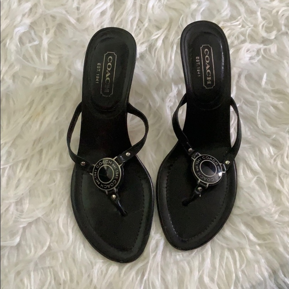 COACH mini heels/sandals